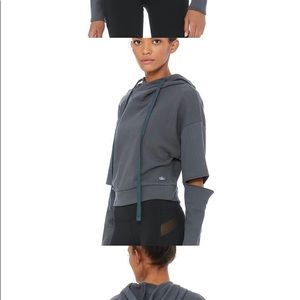 ALO Yoga Peak Sweatshirt grey